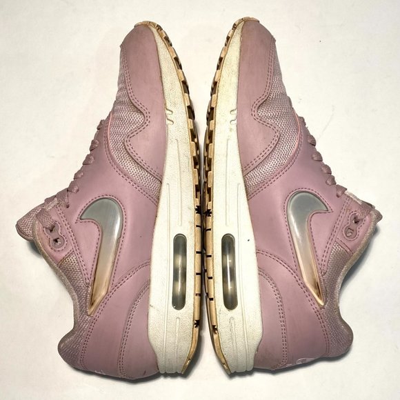 Nike Air Max 1 Jelly Puff AT5248-500 Pink Plum Chalk Sneakers Women’s Size 8.5 - Picture 10 of 12